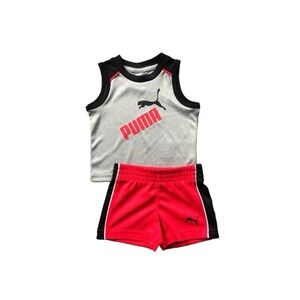 🚩SALE PUMA SHORTS OUTFIT SIZE 0-3 MONTHS